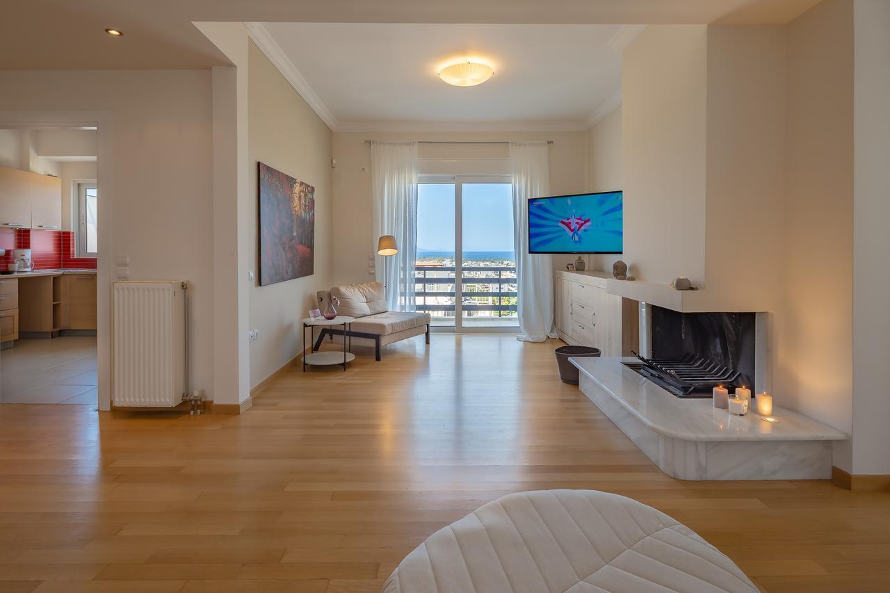Rhea - Glyfada Sea View Apartment Aten Exteriör bild