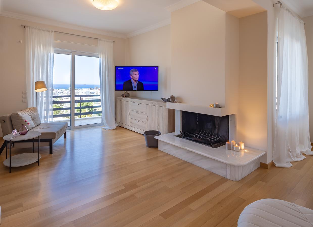 Rhea - Glyfada Sea View Apartment Aten Exteriör bild